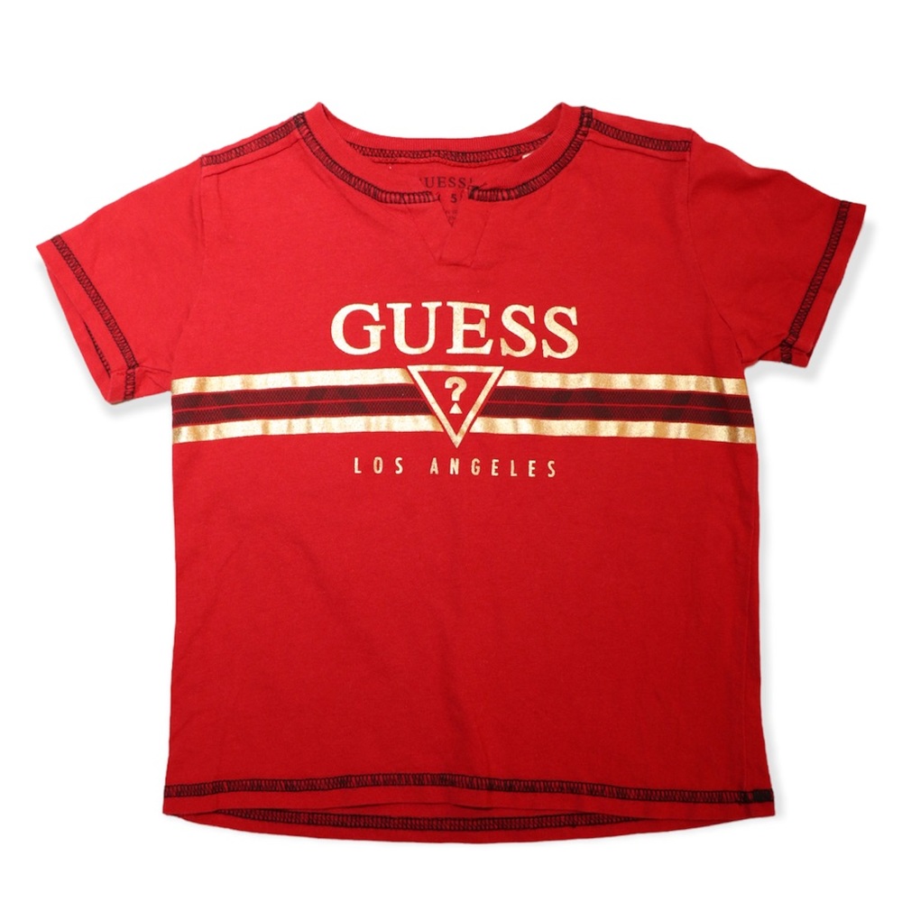 Guess Red and Gold T-Shirt